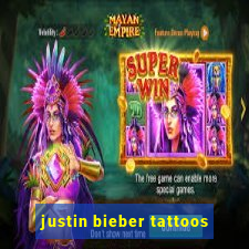 justin bieber tattoos